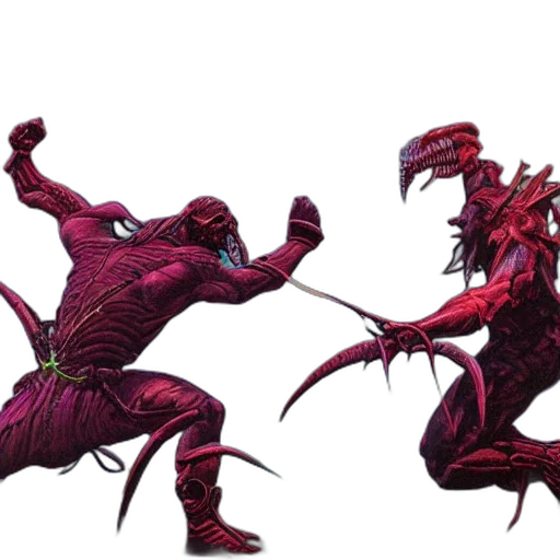 creature, concept art, comic book art, fantasy art transparent PNG cut-out