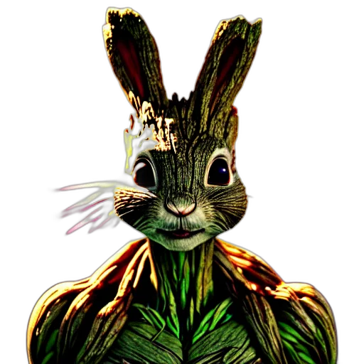 animal, creature, mask, staff transparent PNG cut-out