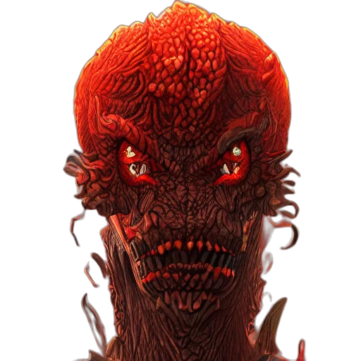 creature, mask, face, dragon transparent PNG cut-out