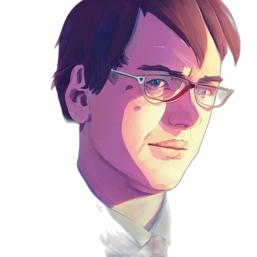face, staff, robot, jacket transparent PNG cut-out