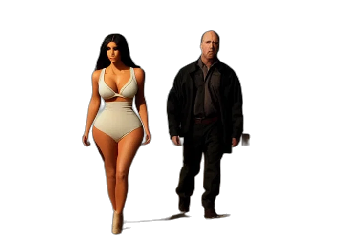 dress, jacket, concept art, 3d render transparent PNG cut-out