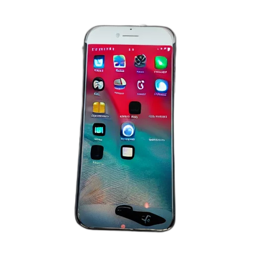 3d render, new, iphone transparent PNG cut-out