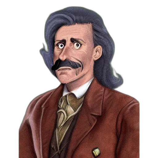 face, jacket, staff, mask transparent PNG cut-out