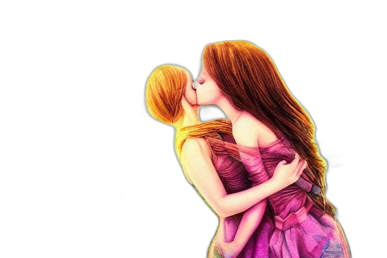 dress, photorealistic, oil painting, watercolor transparent PNG cut-out