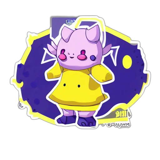 staff, creature, animal, pixel art transparent PNG cut-out
