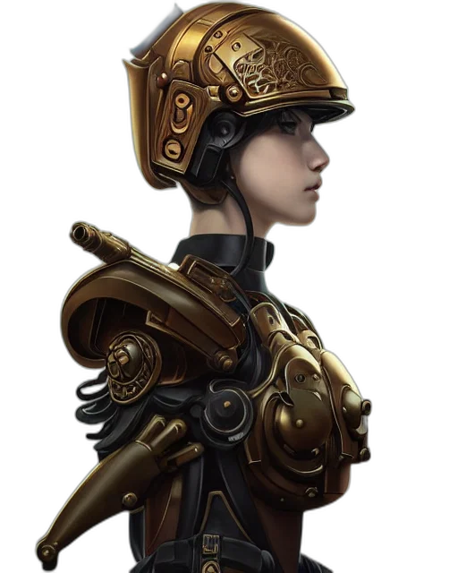 robot, crown, staff, hat transparent PNG cut-out