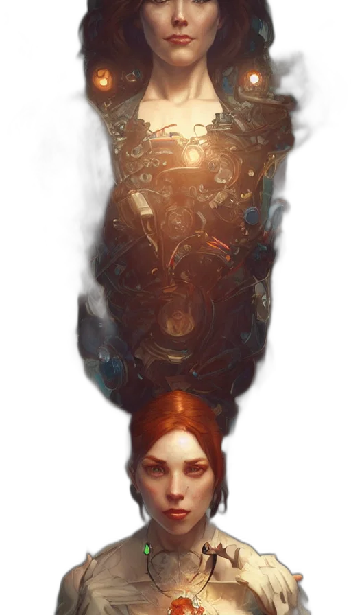 crown, mask, dress, staff transparent PNG cut-out