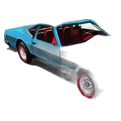 car, photorealistic, concept art, 3d render transparent PNG cut-out