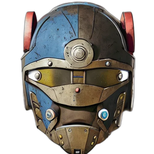 mask, robot, face, weapon transparent PNG cut-out