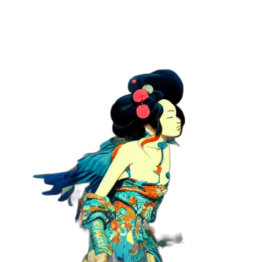 dress, jewelry, fantasy art, pixel art transparent PNG cut-out