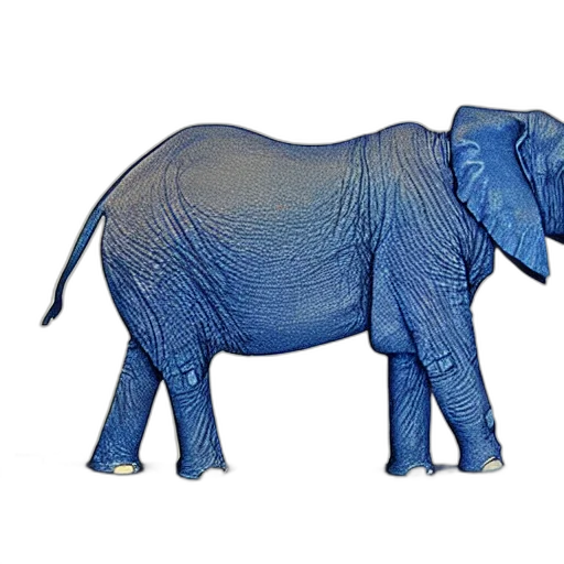 animal, creature, 3d render, photorealistic transparent PNG cut-out