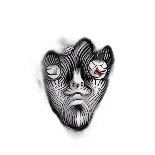 mask, face, creature, animal transparent PNG cut-out