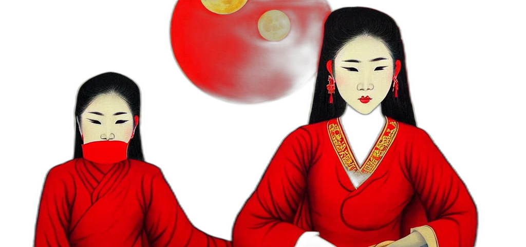 photorealistic, oil painting, fantasy art, anime transparent PNG cut-out