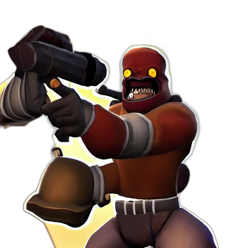 weapon, staff, robot, mask transparent PNG cut-out
