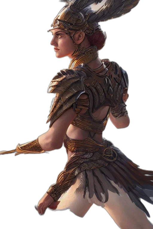 sword, staff, dress, crown transparent PNG cut-out