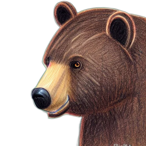 animal, photorealistic, watercolor, concept art transparent PNG cut-out