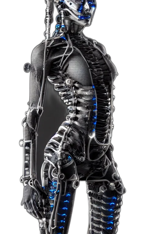 robot, jacket, cyberpunk, concept art transparent PNG cut-out