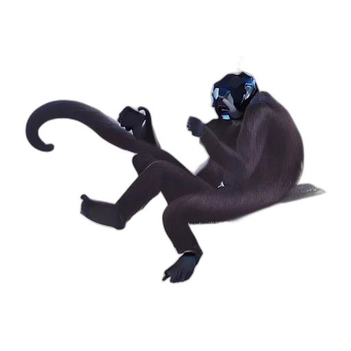 creature, animal, mask, staff transparent PNG cut-out