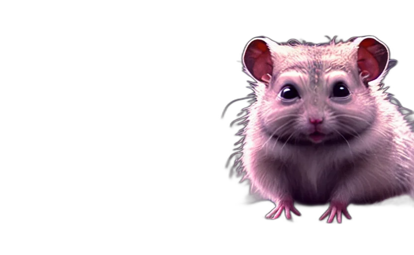 animal, creature, concept art, 3d render transparent PNG cut-out