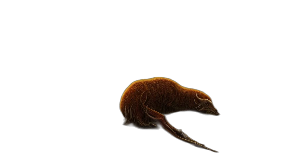 animal, creature, hair, staff transparent PNG cut-out