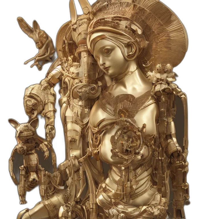 jewelry, crown, 3d render, concept art transparent PNG cut-out