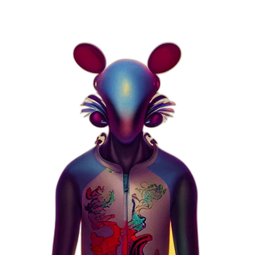 mask, creature, jacket, robot transparent PNG cut-out