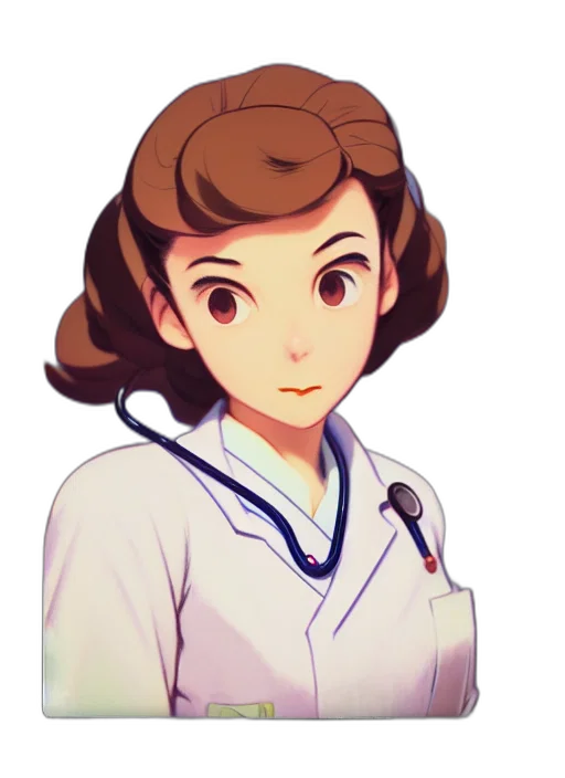 staff, face, crown, robot transparent PNG cut-out
