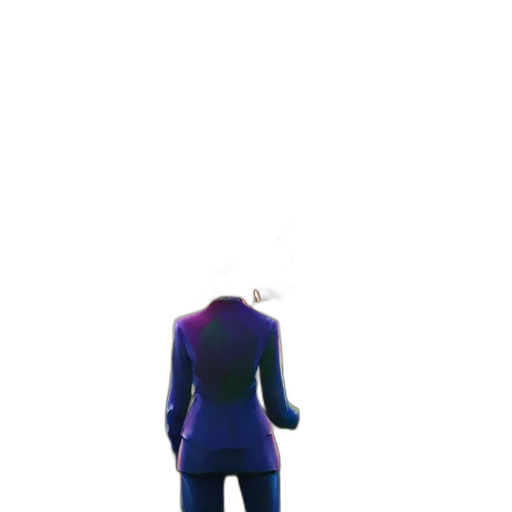 jacket, robot, staff, creature transparent PNG cut-out