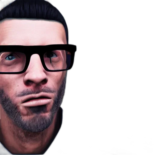 face, staff, mask, creature transparent PNG cut-out