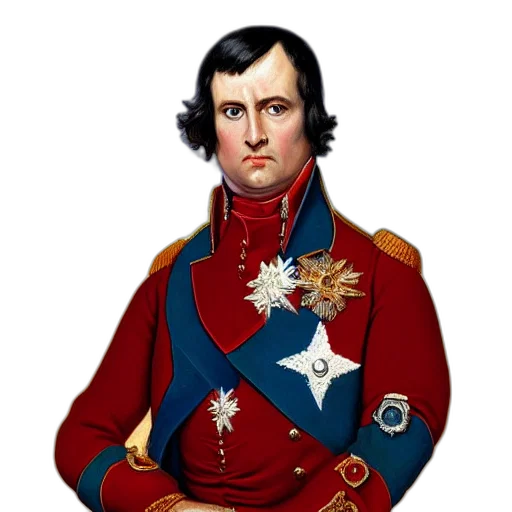 staff, face, crown, jacket transparent PNG cut-out