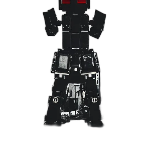 robot, creature, 3d render, concept art transparent PNG cut-out