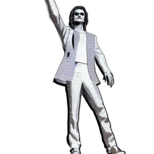 jacket, staff, robot, concept art transparent PNG cut-out