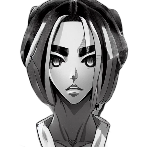 face, mask, staff, hair transparent PNG cut-out
