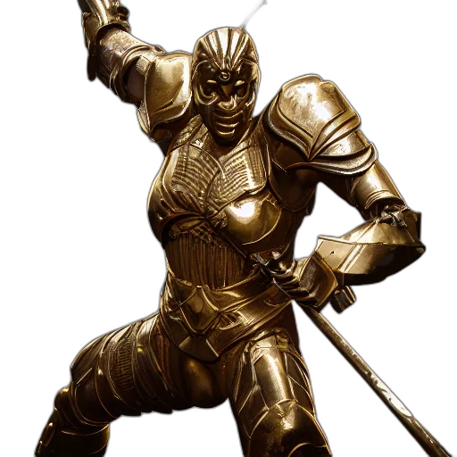 sword, weapon, robot, staff transparent PNG cut-out