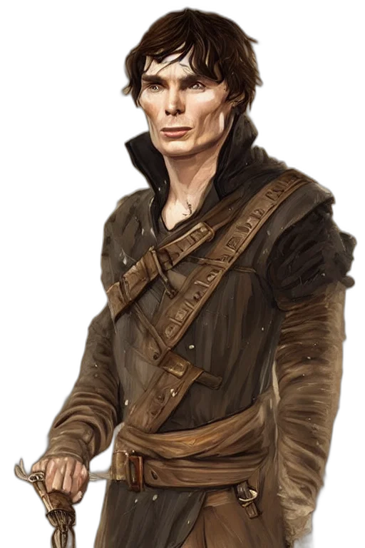 staff, face, jacket, fantasy art transparent PNG cut-out