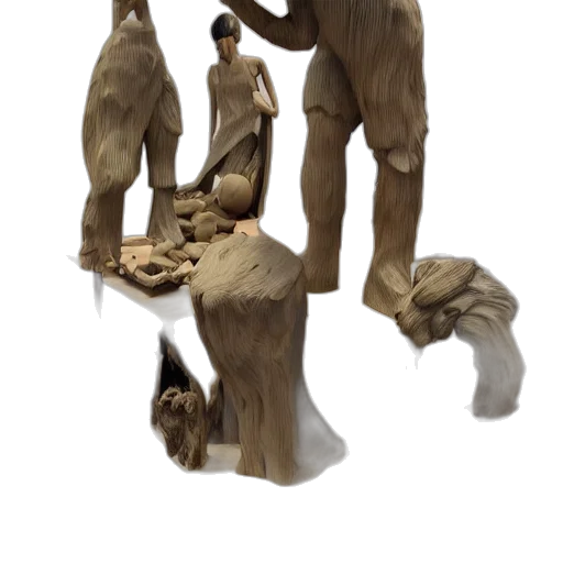 staff, furniture, creature, tree transparent PNG cut-out
