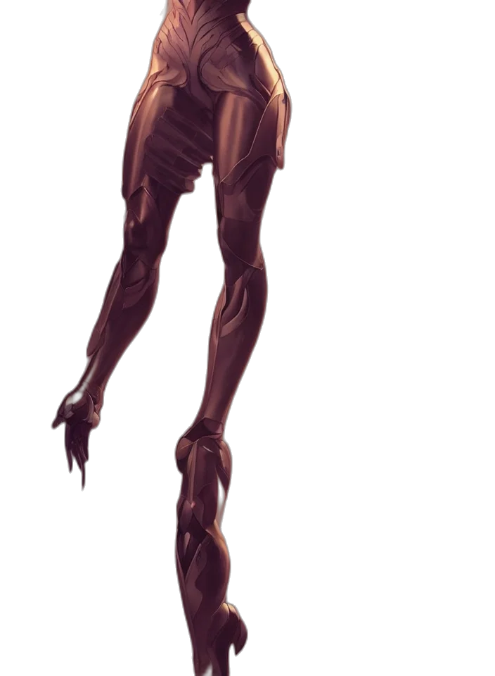 creature, robot, staff, dress transparent PNG cut-out