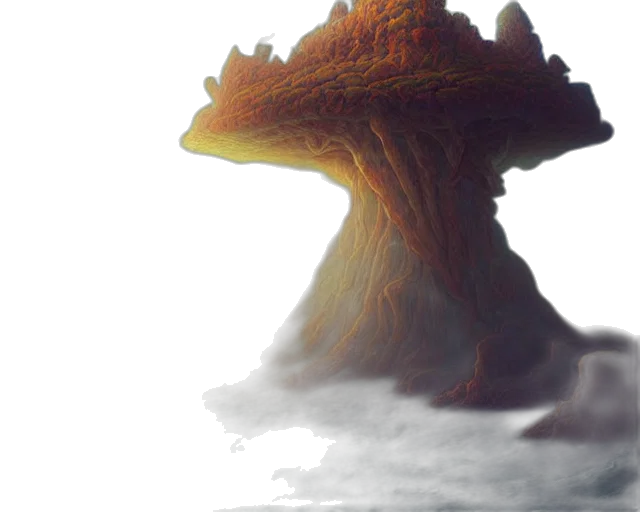 tree, hair, dragon, crown transparent PNG cut-out