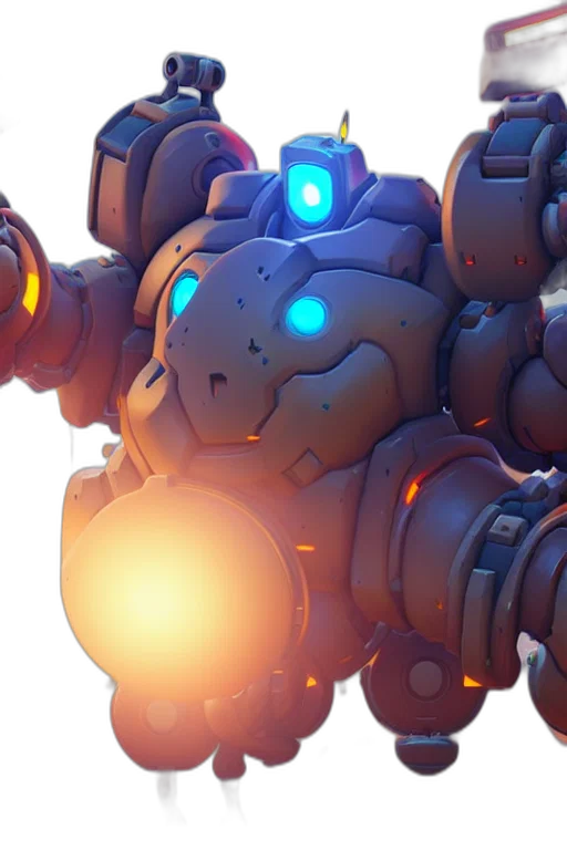 robot, weapon, dragon, creature transparent PNG cut-out