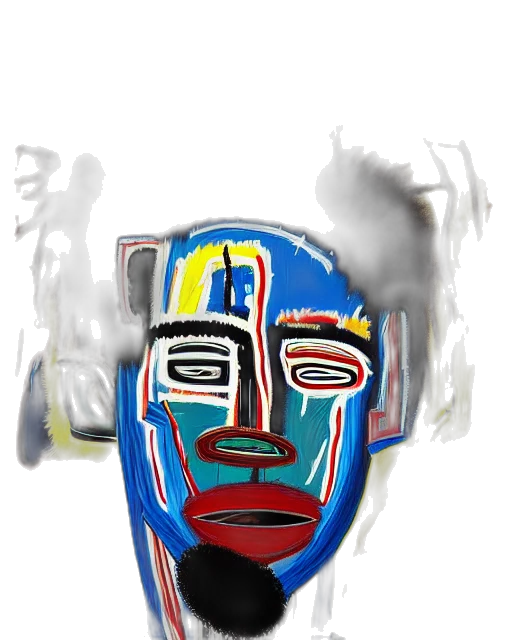 mask, face, robot, crown transparent PNG cut-out