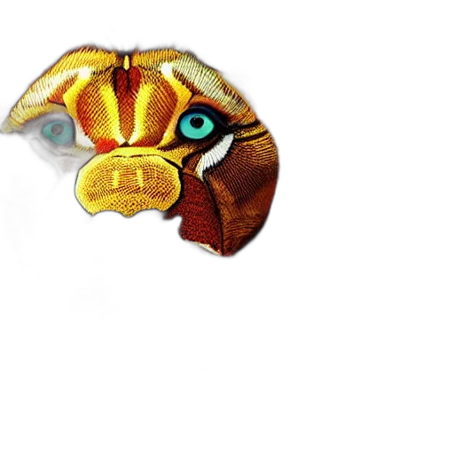 mask, animal, dragon, creature transparent PNG cut-out