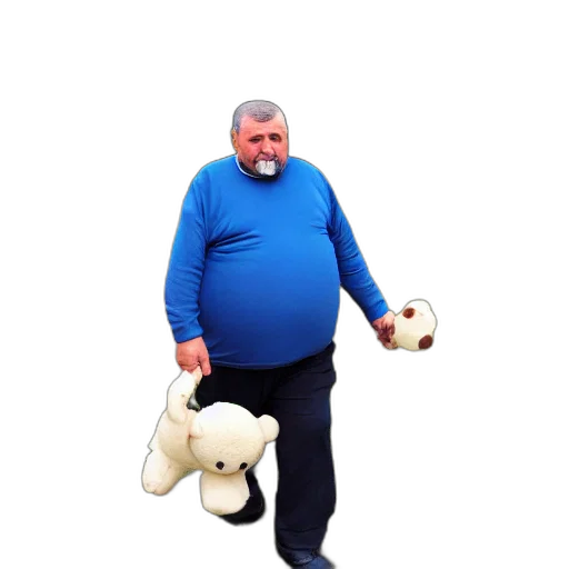 animal, creature, jacket, staff transparent PNG cut-out
