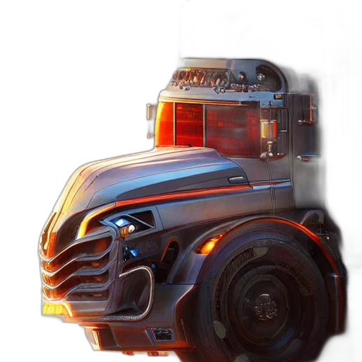 robot, weapon, car, face transparent PNG cut-out