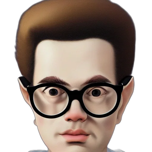face, staff, mask, creature transparent PNG cut-out