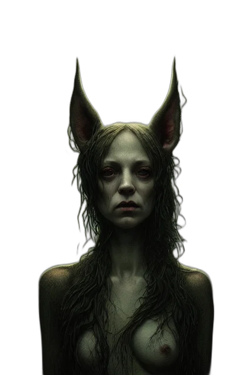 mask, creature, face, staff transparent PNG cut-out