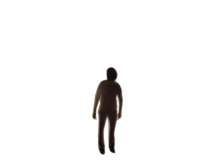 robot, creature, staff, face transparent PNG cut-out