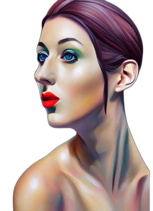 face, jewelry, mask, photorealistic transparent PNG cut-out