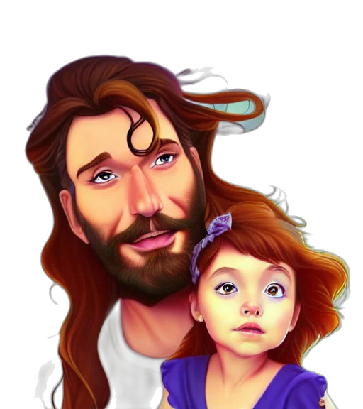 photorealistic, cartoon, watercolor, pencil sketch transparent PNG cut-out