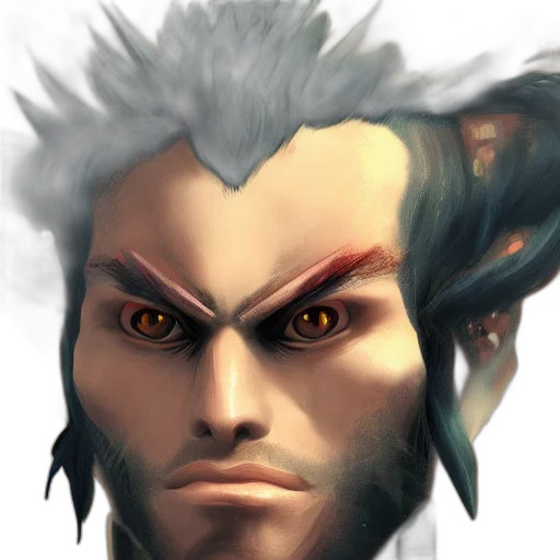 face, staff, dragon, mask transparent PNG cut-out
