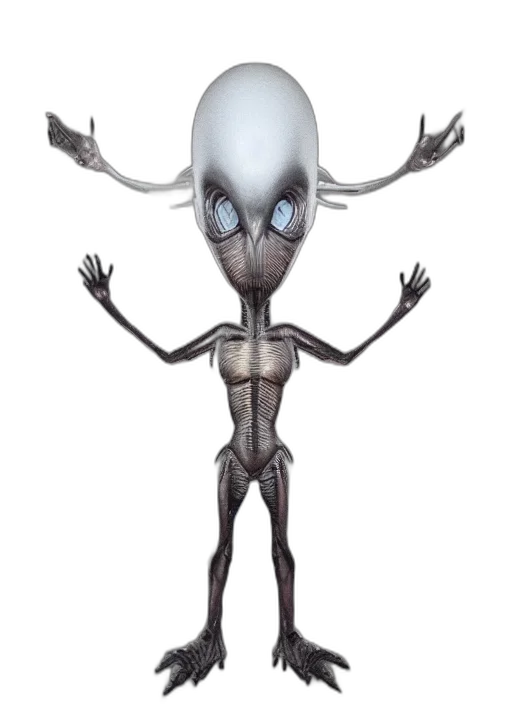 creature, robot, animal, staff transparent PNG cut-out